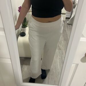 l.l. bean white sweatpants